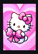 Bespoke Painting For Jordan - A2 - Hello Kitty Sunset