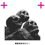 Bespoke Stencil - 3 Skulls + Paint
