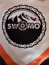 Bespoke Painting For Zander - Mountain Biker and Logo - A3