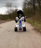 Bespoke Painting For Kirsty - 40x40 - Quad Biker Portrait