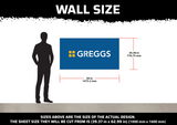 Greggs Logo Multi Layer Stencil