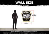Heinz Beans Logo Multi Layer Stencil