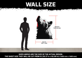 Wolf Head Multi Layer Stencil