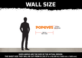 Popeyes Logo Multi Layer Stencil