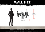 Raptor Family Multi Layer Stencil