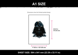 Abstract Darth Vader A1