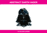 Abstract Darth Vader colour artwork