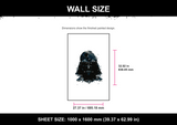 Abstract Darth Vader Wall Size