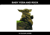 Baby Yoda and Rock 2