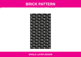Brick Pattern colour artwork