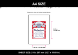 Budweiser A4