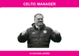 Celtic Manager colour artwork