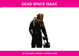 Dead Space Isaac colour artwork