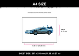 DeLorean Car A4
