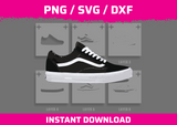 Shoe Stencil Files - Digital Download