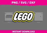 Lego Logo Stencil Files - Digital Download