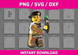 Lego Artist Stencil Files - Digital Download