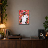 FIDDY CEN — A3 framed print in a room.