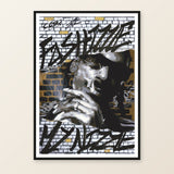 Fo Shizzle — A3 framed print mockup.