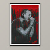 Ghost Of Chester — A2 framed print mockup.