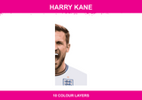 Harry Kane colour artwork