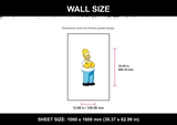 Homer Wall Size