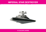 Imperial Star Destroyer colour artwork