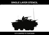 Jackal Vehicle Silhouette 1