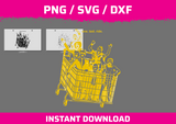 Jackass One Last Ride instant download PNG SVG DXF
