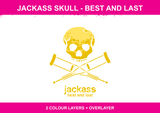 Jackass Skull - Best and Last colour artwork