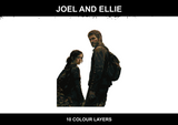 Joel and Ellie 2 — 10 colour layers