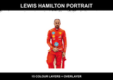 Lewis Hamilton Portrait 2