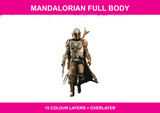 Mandalorian Full Body colour artwork