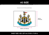 Newcastle United Logo A3