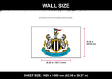 Newcastle United Logo Wall Size