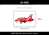 Red Arrows Plane A2