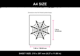 Spider Web A4