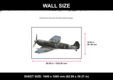 Spitfire Wall Size