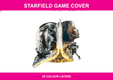 Starfield Game Cover colour artwork