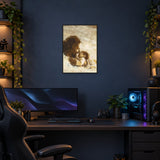 Trust — 29.7 × 42 cm framed print in a room.