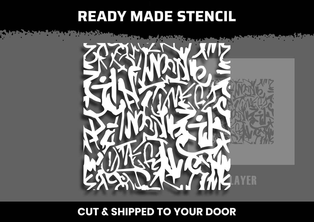 Graffiti 1 Multi Layer Stencil