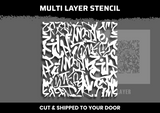 Graffiti 1 Multi Layer Stencil