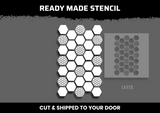 Honeycomb Pattern Multi Layer Stencil