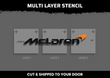 McLaren Logo Multi Layer Stencil