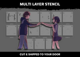 Your Name Multi Layer Stencil