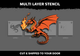 Dragon Multi Layer Stencil