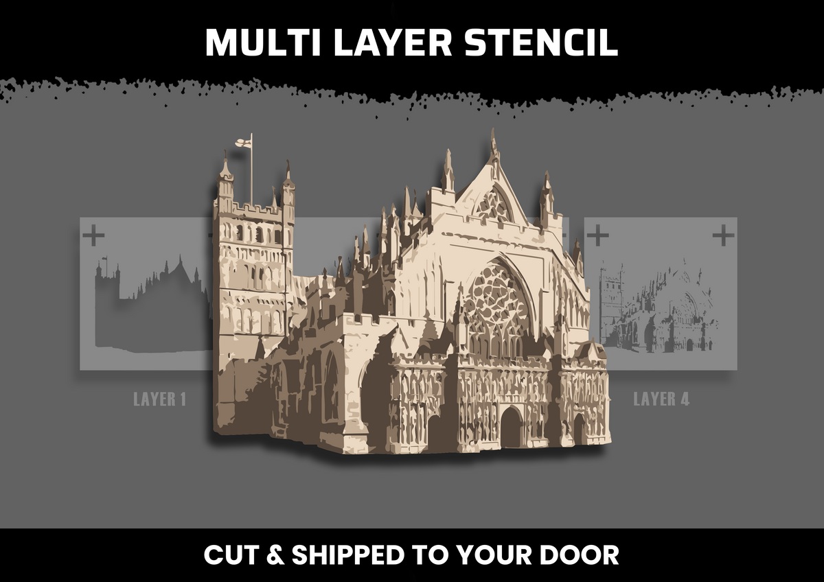 Cathedral Multi Layer Stencil