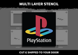 PlayStation Logo Multi Layer Stencil
