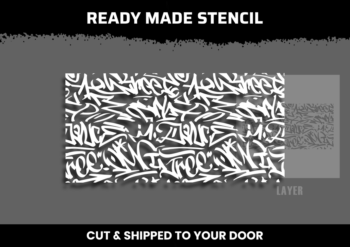 Graffiti 3 Multi Layer Stencil