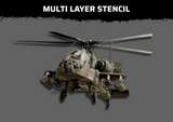 Apache Multi Layer Stencil